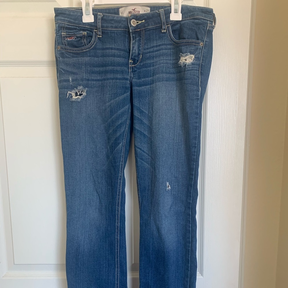 Straight legged Hollister jeans